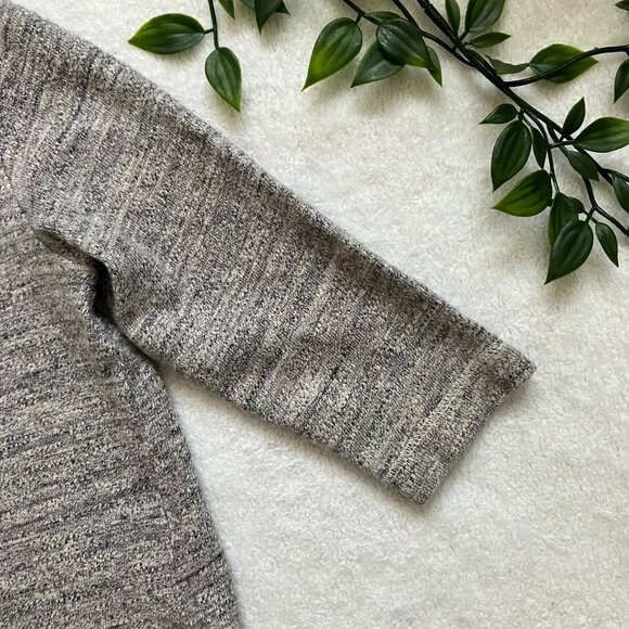 Petit Bateau Toddler Baby Dress 12M | VGUC Grey 100% Cotton Long-Sleeved Fall - Picture 14 of 16